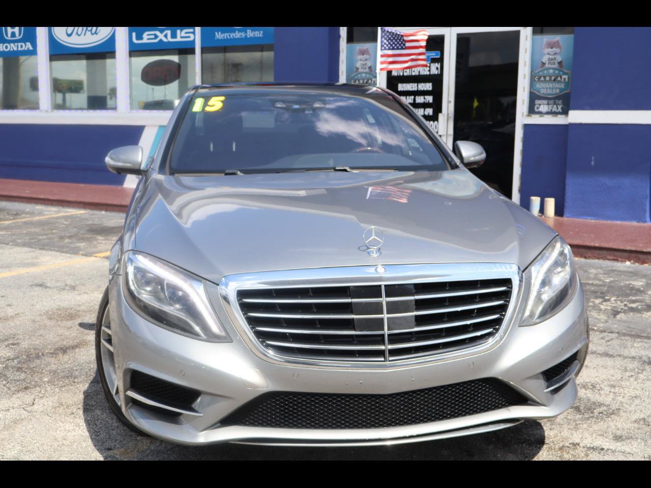 Used 2015 Mercedes-Benz S 550 4MATIC Sedan image 2