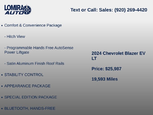 Used 2024 Chevrolet Blazer EV LT AWD/4WD image 9