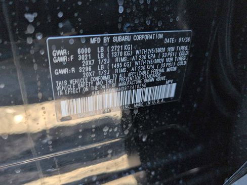 New 2026 Subaru Ascent Limited Bronze image 33