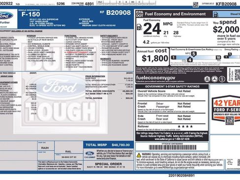 Used 2019 Ford F150 XLT w/ Trailer Tow Package image 40