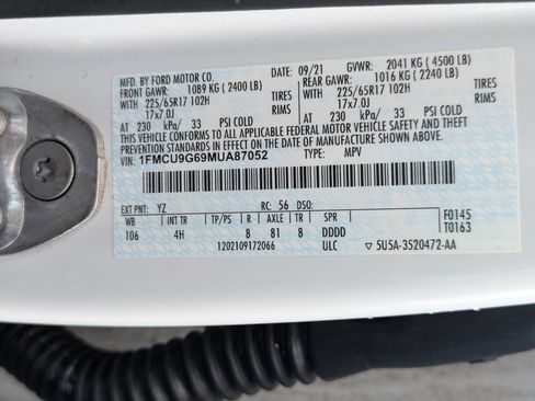 Used 2021 Ford Escape SE AWD/4WD image 36