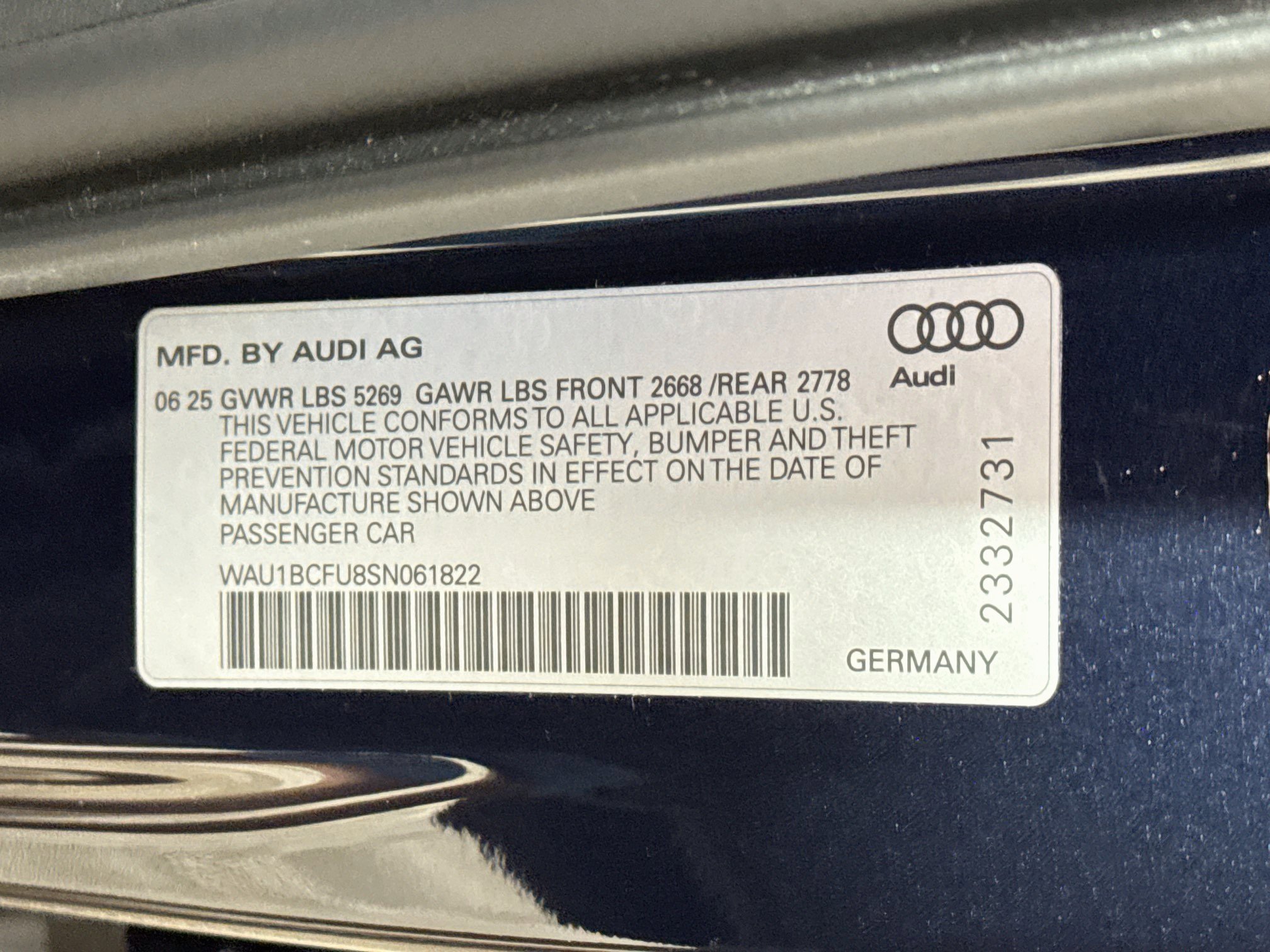 Used 2025 Audi A5 Premium w/ Convenience Package AWD/4WD image 27