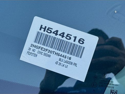 Certified 2026 Honda Civic LX image 26