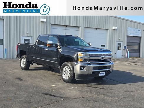 Used 2015 Chevrolet Silverado 2500 LTZ w/ Snow Plow Prep Package AWD/4WD image 1