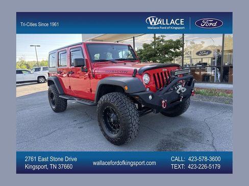 Used 2017 Jeep Wrangler Unlimited Rubicon w/ Max Tow Package AWD/4WD image 1