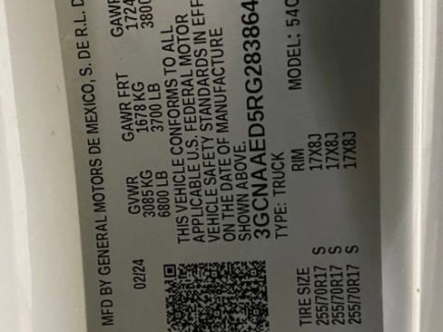 Used 2024 Chevrolet Silverado 1500 W/T w/ WT Fleet Convenience Package image 41