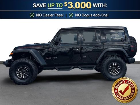 Used 2024 Jeep Wrangler Unlimited Rubicon w/ XTREMEE 35" Tire Package AWD/4WD image 2