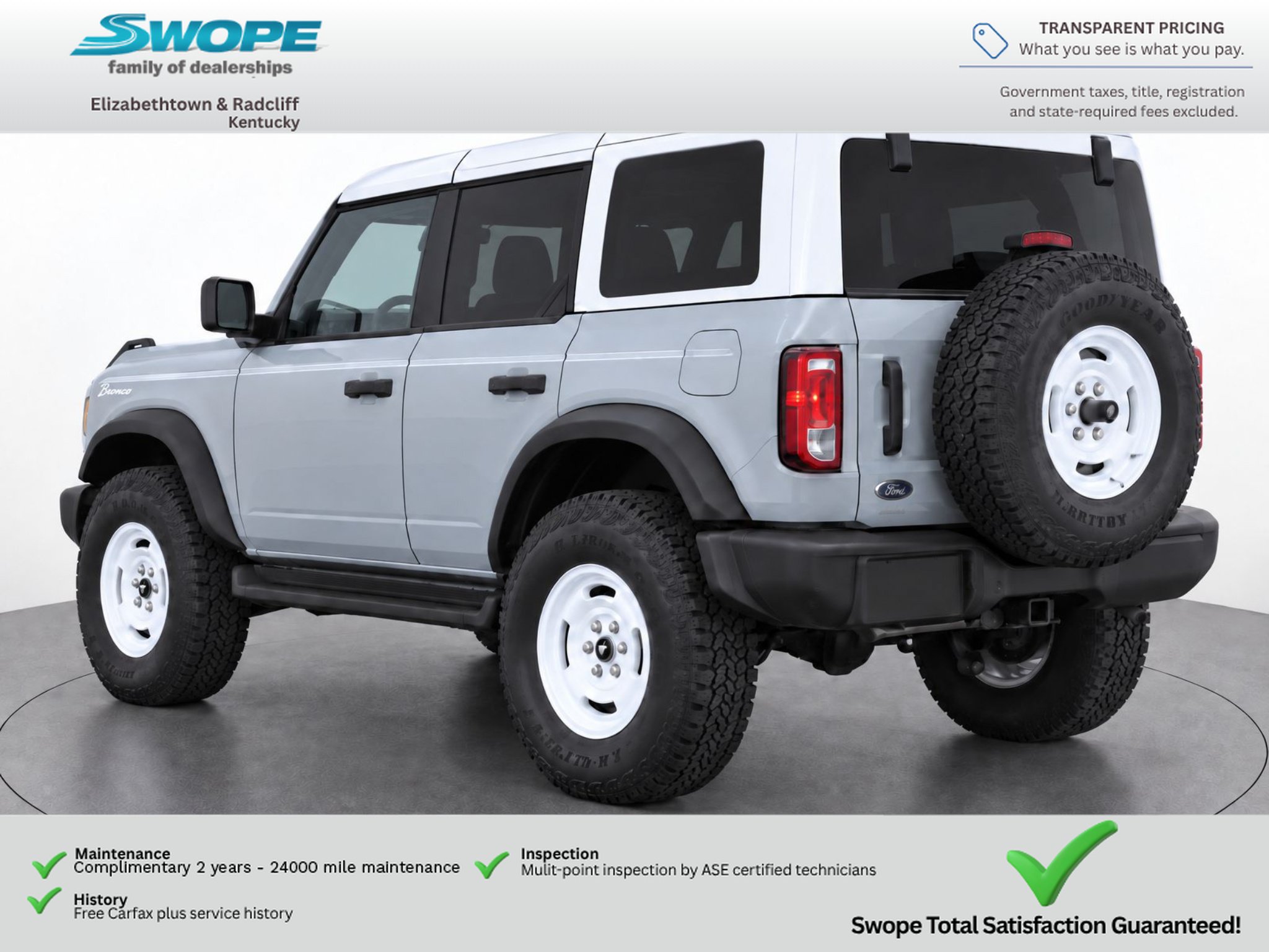 New 2026 Ford Bronco Heritage Edition AWD/4WD image 5
