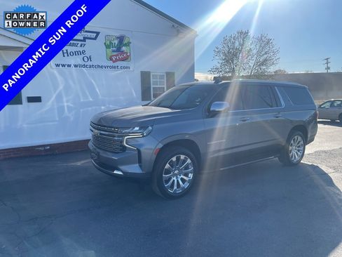 Used 2021 Chevrolet Suburban Premier w/ Premium Package image 1