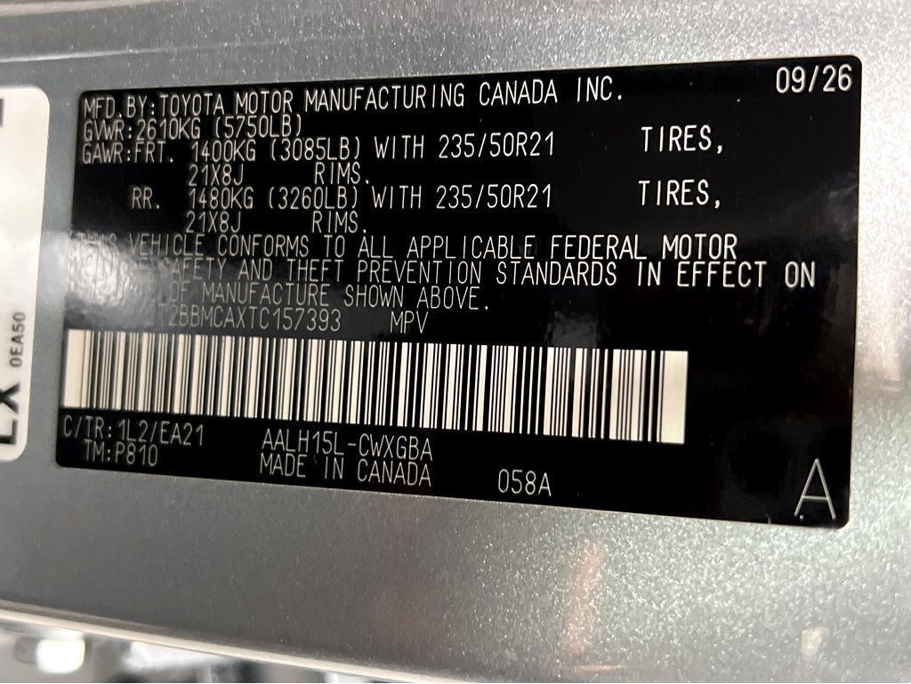 New 2026 Lexus RX 350h AWD/4WD image 27