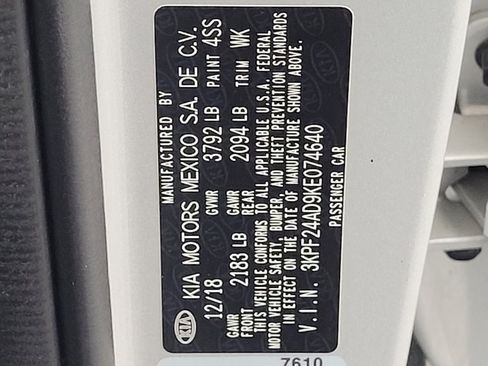 Used 2019 Kia Forte LXS image 33