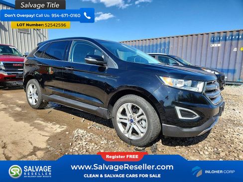 Used 2017 Ford Edge Titanium w/ Equipment Group 301A AWD/4WD image 5
