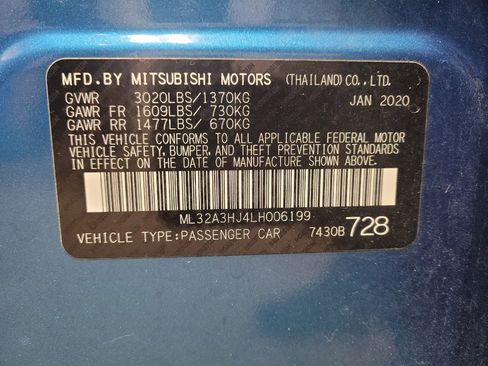 Used 2020 Mitsubishi Mirage SE image 33