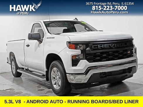 Used 2025 Chevrolet Silverado 1500 W/T RWD image 1