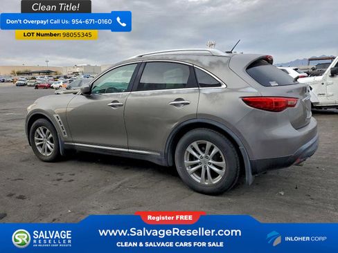 Used 2010 INFINITI FX35 w/ Premium Pkg image 3
