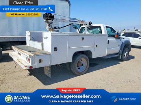 Used 2016 Ford F550 4x4 Regular Cab Super Duty image 4