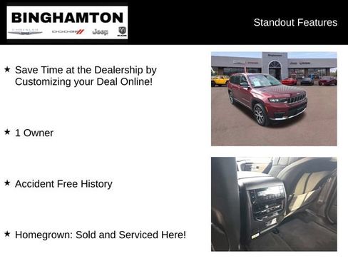 Used 2024 Jeep Grand Cherokee L Limited w/ Trailer Tow Package AWD/4WD image 5