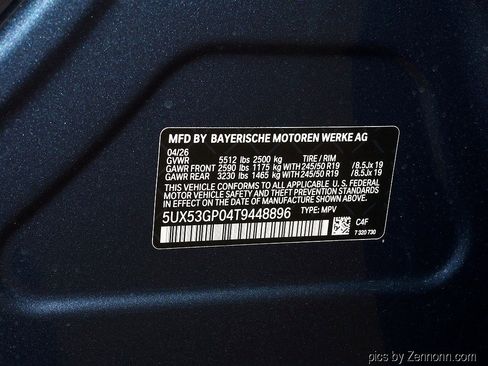 New 2026 BMW X3 xDrive30 w/ M Sport Package AWD/4WD image 25