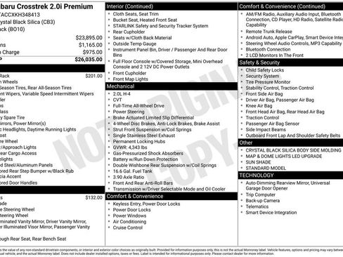 Used 2019 Subaru Crosstrek 2.0i Premium image 2