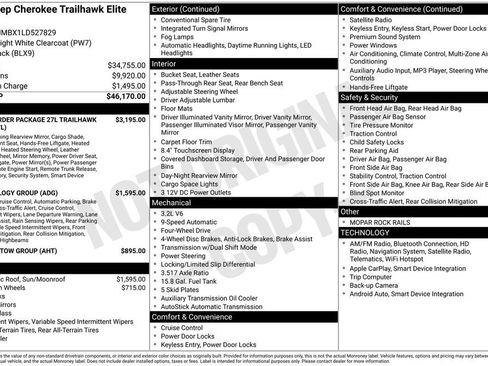 Used 2020 Jeep Cherokee Trailhawk image 5