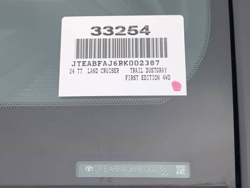 Certified 2024 Toyota Land Cruiser First Edition image 18