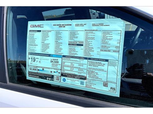 New 2026 GMC Canyon Elevation w/ Convenience Package AWD/4WD image 12