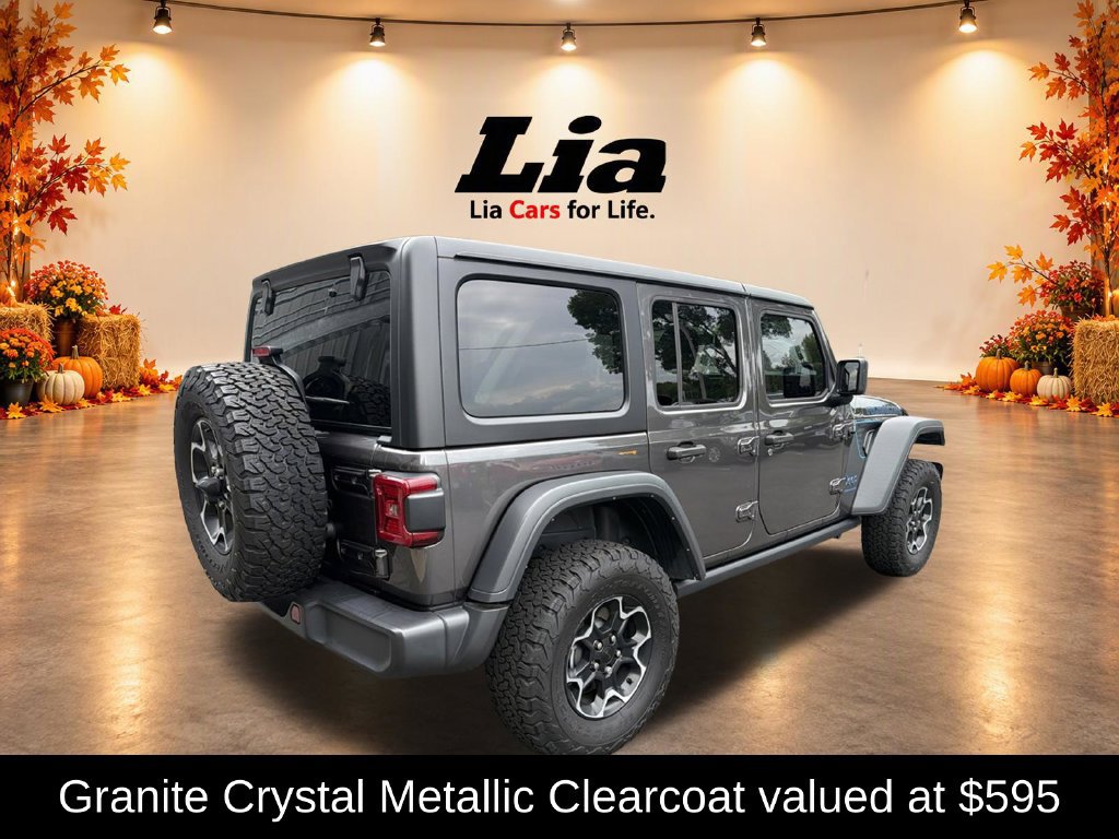 Certified 2023 Jeep Wrangler Unlimited Rubicon 4xe w/ Dual Top Group AWD/4WD image 3