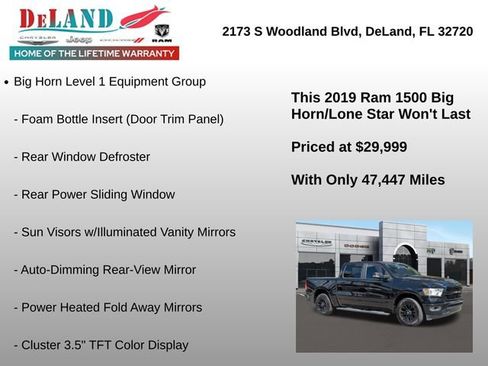 Used 2019 RAM 1500 Big Horn image 7