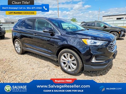 Used 2019 Ford Edge Titanium AWD/4WD image 5