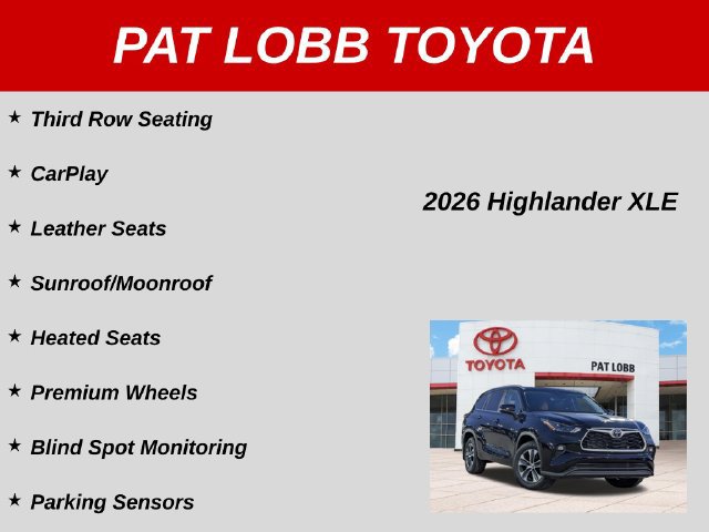 Used 2026 Toyota Highlander XLE AWD/4WD image 39