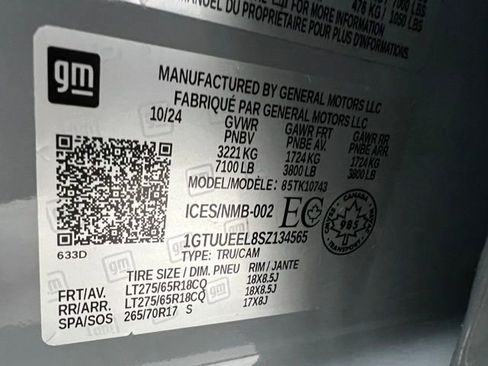 Used 2025 GMC Sierra 1500 AT4 image 55