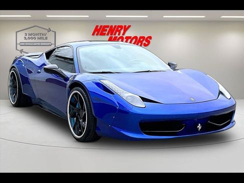 Used 2015 Ferrari 458 Italia Coupe RWD image 1