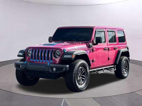 Used 2022 Jeep Wrangler Unlimited Rubicon 4xe w/ Cold Weather Group AWD/4WD image 1