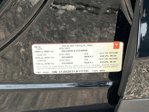 Used 2018 Tesla Model X 75D image 32