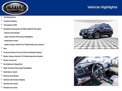 Used 2017 Subaru Outback 2.5i Limited image 4