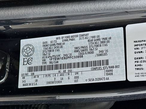 Certified 2023 Ford F150 Tremor image 22