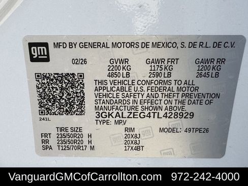 New 2026 GMC Terrain Denali w/ LPO, Floor Liner Package image 25