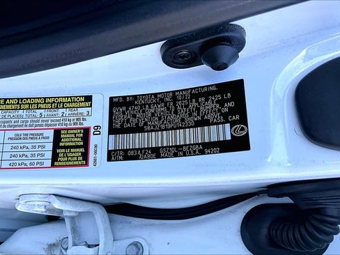 Used 2023 Lexus ES 350 F Sport w/ Accessory Package (Z1) image 35