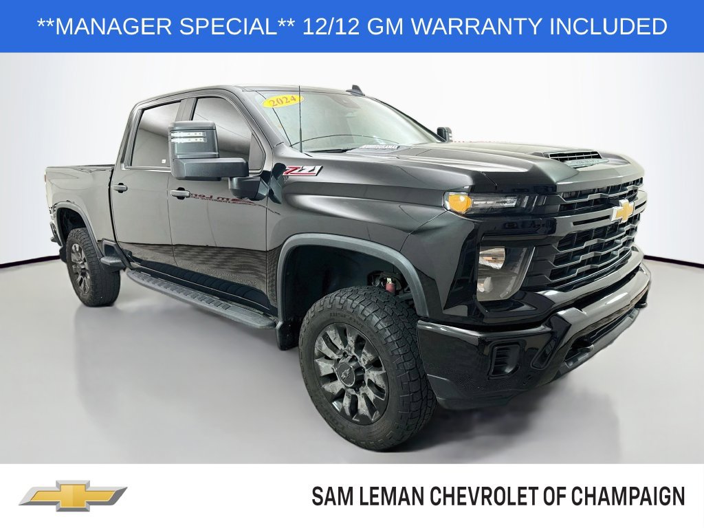 Used 2024 Chevrolet Silverado 2500 Custom w/ Custom Value Package AWD/4WD image 1