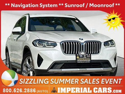 Used 2022 BMW X3 xDrive30i w/ Premium Package 2 (ZPA) AWD/4WD image 1
