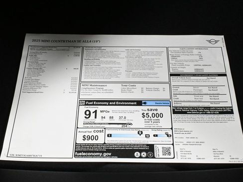 Used 2025 MINI Cooper Countryman SE w/ Comfort Package Max image 40