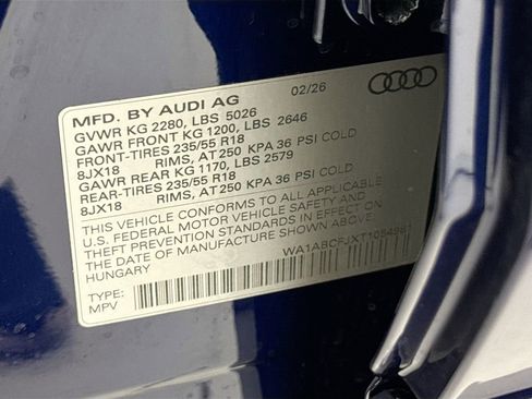 New 2026 Audi Q3 quattro 2.0T image 34
