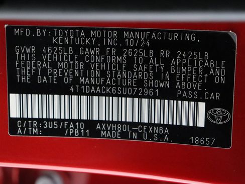 Certified 2025 Toyota Camry LE w/ Convenience Package image 40