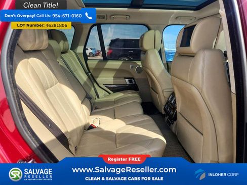 Used 2017 Land Rover Range Rover HSE AWD/4WD image 15
