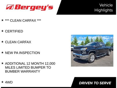 Used 2020 Chevrolet Silverado 2500 LTZ w/ LTZ Convenience Package AWD/4WD image 4
