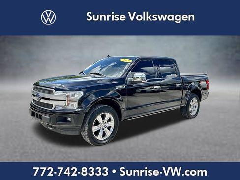 Used 2019 Ford F150 Platinum w/ Equipment Group 701A Luxury AWD/4WD image 1