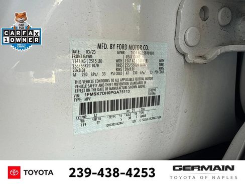 Used 2023 Ford Explorer XLT w/ Equipment Group 202A RWD image 19