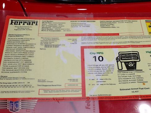 Used 2005 Ferrari 575M Maranello Superamerica image 41