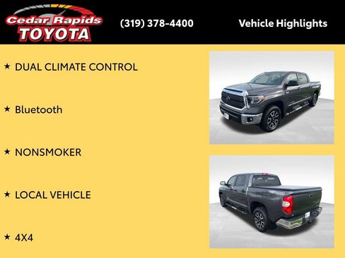 Certified 2018 Toyota Tundra SR5 w/ TRD Off Road Package AWD/4WD image 16