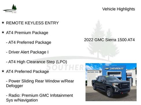 Used 2022 GMC Sierra 1500 AT4 w/ AT4 Premium Package image 17